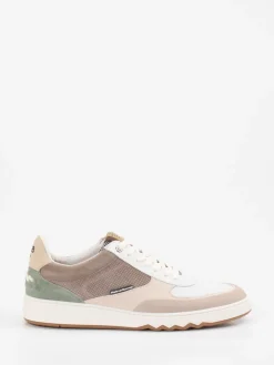 Herren Floris van Bommel – Sneaker aus Veloursleder Offwhite