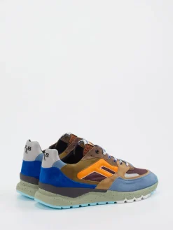 Herren Floris van Bommel – Sneaker aus Veloursleder color