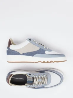 Herren Floris van Bommel – Sneaker aus Veloursleder und Textil