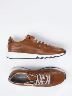 – Sneaker aus Kalbleder cognac*Floris van Bommel Best