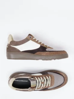 Herren Floris van Bommel – Sneaker aus Veloursleder