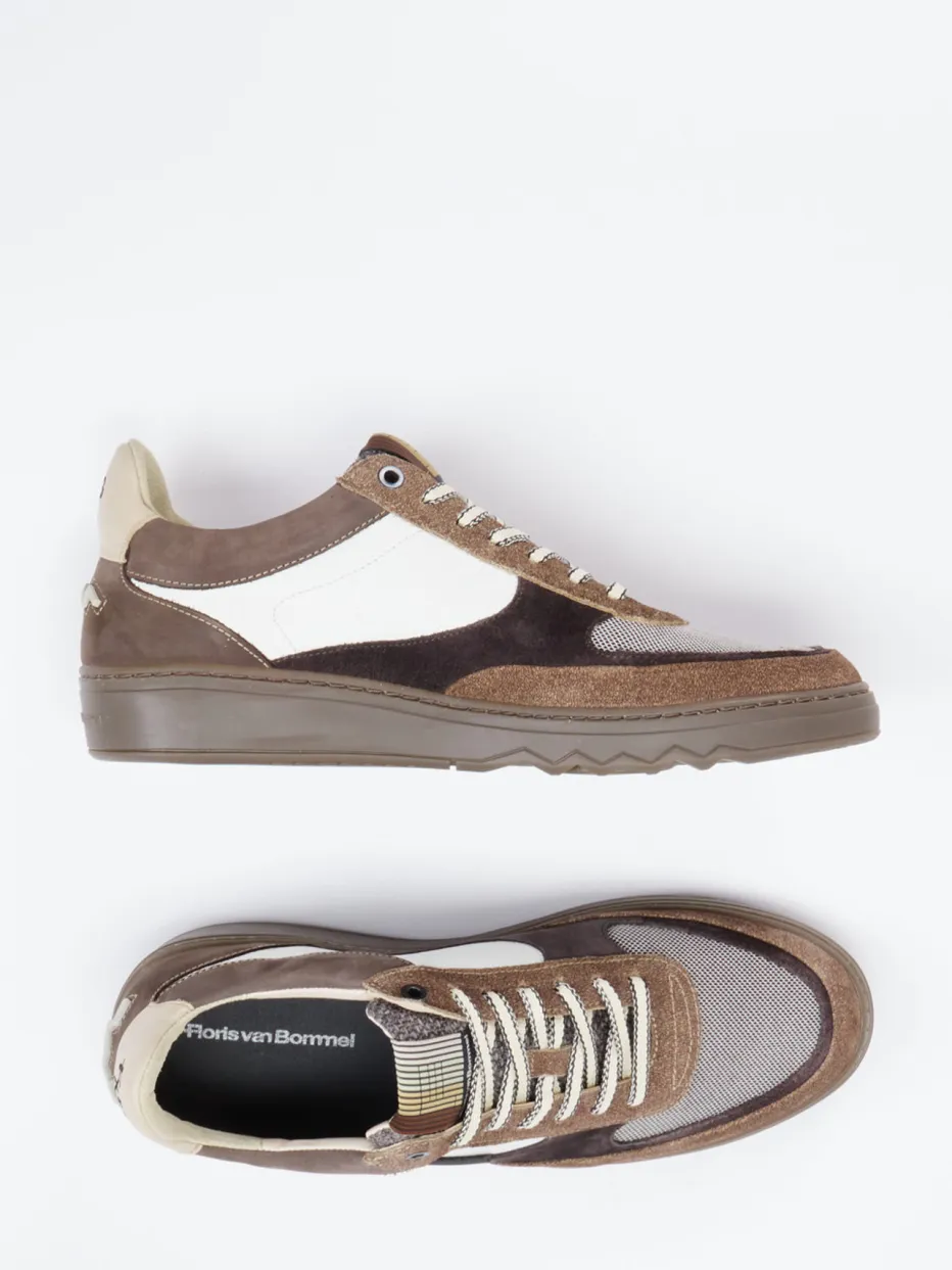 Herren Floris van Bommel – Sneaker aus Veloursleder