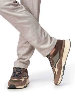 Herren Floris van Bommel – Sneaker aus Veloursleder