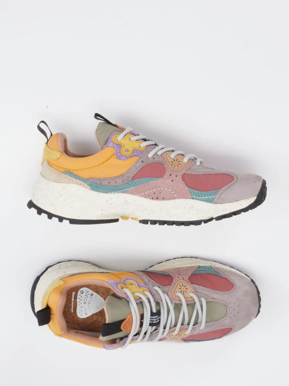 – Chunky Sneaker aus Veloursleder und Mesh*Flower Mountain Outlet