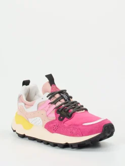 Damen Flower Mountain – Chunky Sneaker aus Veloursleder