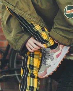 Damen Flower Mountain – Sneaker aus Veloursleder mehrfarbig