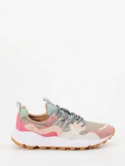 Damen Flower Mountain – Sneaker aus Veloursleder mehrfarbig