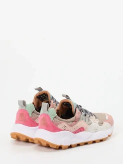 Damen Flower Mountain – Sneaker aus Veloursleder mehrfarbig
