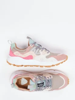 Damen Flower Mountain – Sneaker aus Veloursleder mehrfarbig