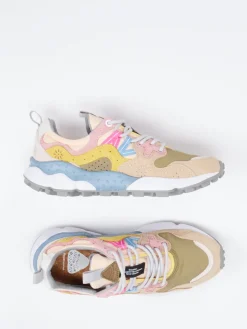 – Sneaker aus Veloursleder/Textil color*Flower Mountain Best