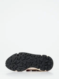 – Sneaker aus Veloursleder und Textil Lila*Flower Mountain Online