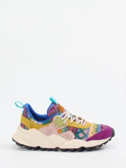 – Sneaker aus Veloursleder und Textil color*Flower Mountain Best