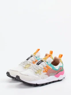 Damen Flower Mountain – Sneaker aus Velour/Textil color