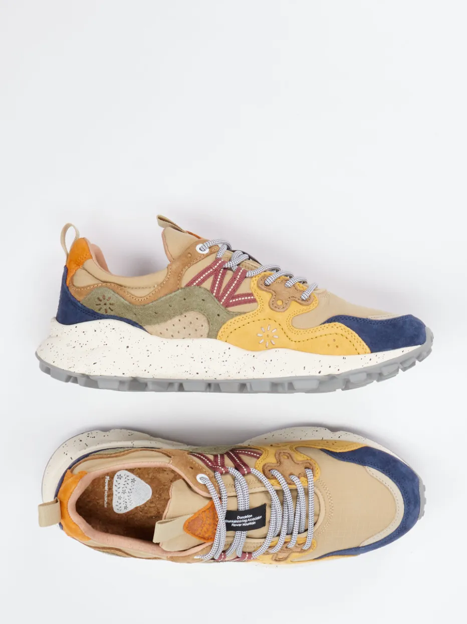 – Trail-Sneaker aus Velour/Textil*Flower Mountain Online