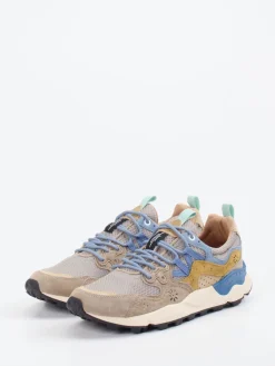 – Trail-Sneaker aus Mesh und Veloursleder*Flower Mountain Best