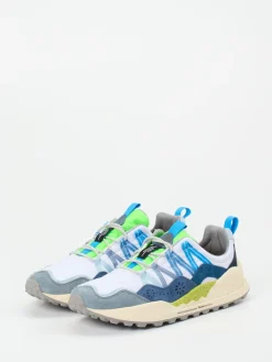 Herren Flower Mountain – Trail-Sneaker aus Veloursleder Weiß