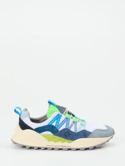 Herren Flower Mountain – Trail-Sneaker aus Veloursleder Weiß