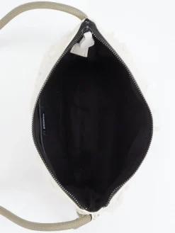 – Umhängetasche aus Textil cremeweiß*Flower Mountain Best