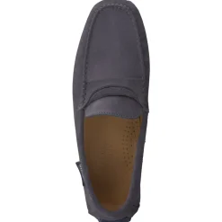 Herren Franco Barsony – Mokassin aus Veloursleder schiefer