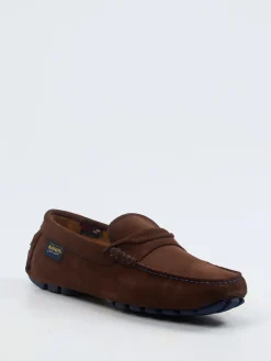 Herren Franco Barsony – Mokassin aus Veloursleder schoko