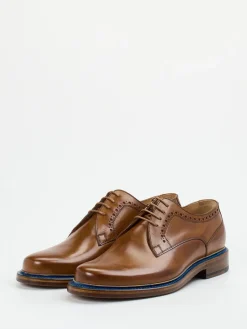 – Derby aus Kalbleder Cognac*Franz Gustav