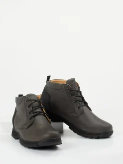 Herren Franz Gustav – Schnürboots aus Nubukleder anthrazit