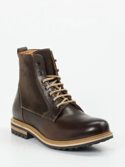– Schnürboots aus Kalbleder und Veloursleder*Franz Gustav Discount