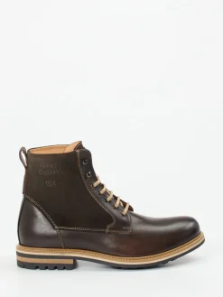 – Schnürboots aus Kalbleder und Veloursleder*Franz Gustav Discount