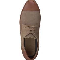 – Schnürschuh aus Veloursleder taupe*Franz Gustav Outlet