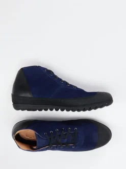 – Schnürschuh aus Veloursleder Tief*Franz Gustav Outlet