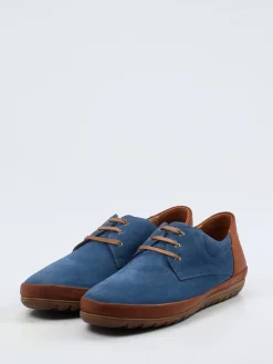 – Schnürschuh aus Veloursleder Jeans*Franz Gustav Outlet