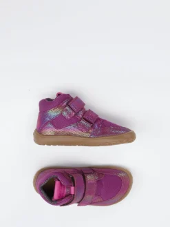– Barfuß-Sneaker aus geprägtem Leder violett*Froddo Sale