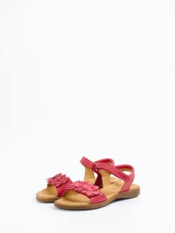 Kinder Froddo – Kindersandalen aus Kalbleder kirschrot