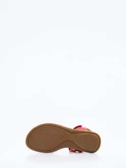 Kinder Froddo – Kindersandalen aus Kalbleder kirschrot