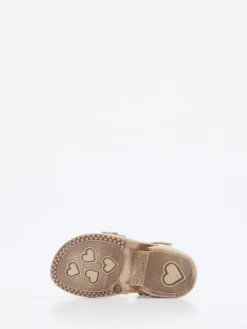 – Klettsandale aus Metallicleder farben*Froddo