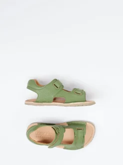 Kinder Froddo – Klettsandalen aus Kalbleder oliv