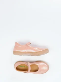 Kinder Froddo – Mary-Jane-Halbschuh aus Leder Rosé