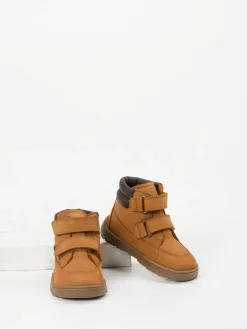 Kinder Froddo – Winter-Boots aus Nubukleder cognac