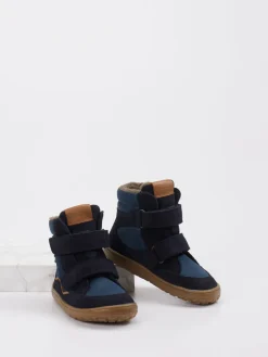 Kinder Froddo – Winterstiefel aus Veloursleder Dunkel