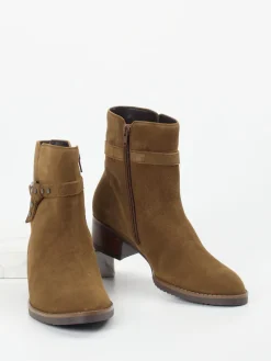 – Ankle Boots aus Veloursleder cognac*Gabor Hot