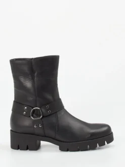 Damen Gabor – Biker-Stiefelette aus Kalbleder