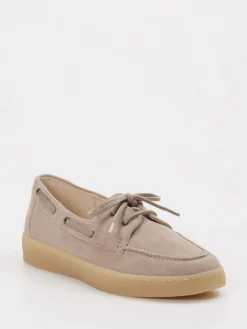 – Bootsschuh aus Veloursleder beigegrau*Gabor Best