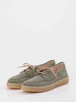 – Bootsschuh aus Veloursleder oliv*Gabor Outlet