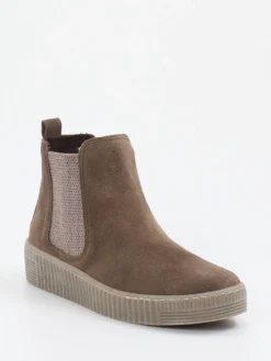 – Chelsea Boots aus Veloursleder taupe*Gabor Outlet