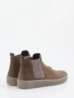 – Chelsea Boots aus Veloursleder taupe*Gabor Outlet