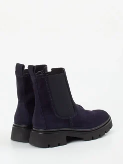 – Chelsea Boots aus Veloursleder Dunkelviolett*Gabor Online