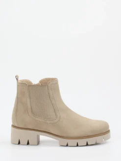 – Chelsea-Stiefelette aus Veloursleder*Gabor Outlet