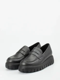 – Chunky Loafer aus genarbtem Leder*Gabor