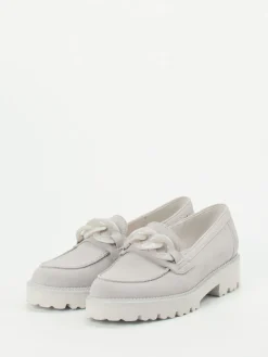 – Chunky Loafer aus Veloursleder hell*Gabor