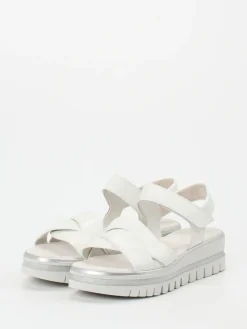 – Keilsandalette aus Lammleder Offwhite*Gabor Online